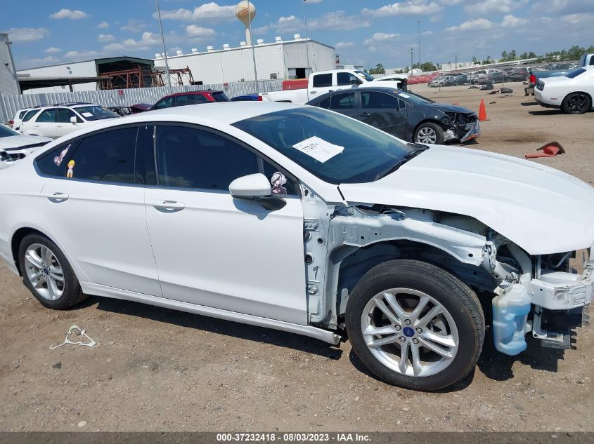 2018 FORD FUSION SE - 3FA6P0H72JR140548