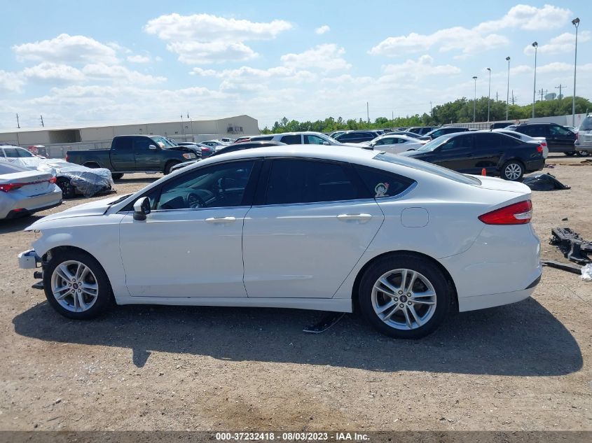 2018 FORD FUSION SE - 3FA6P0H72JR140548