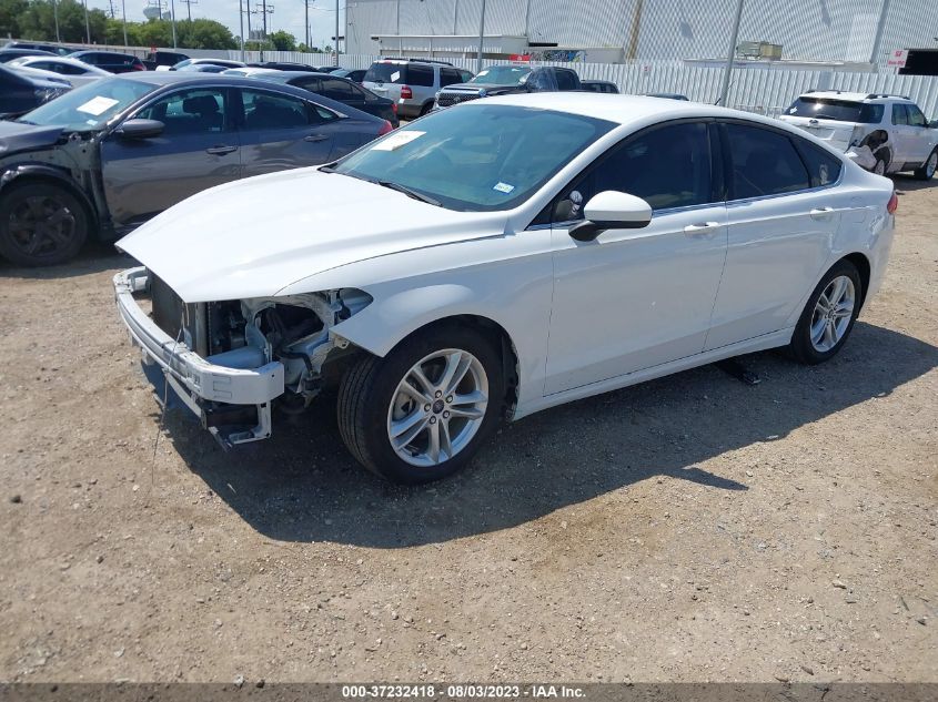 2018 FORD FUSION SE - 3FA6P0H72JR140548