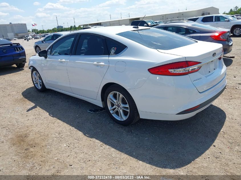 2018 FORD FUSION SE - 3FA6P0H72JR140548