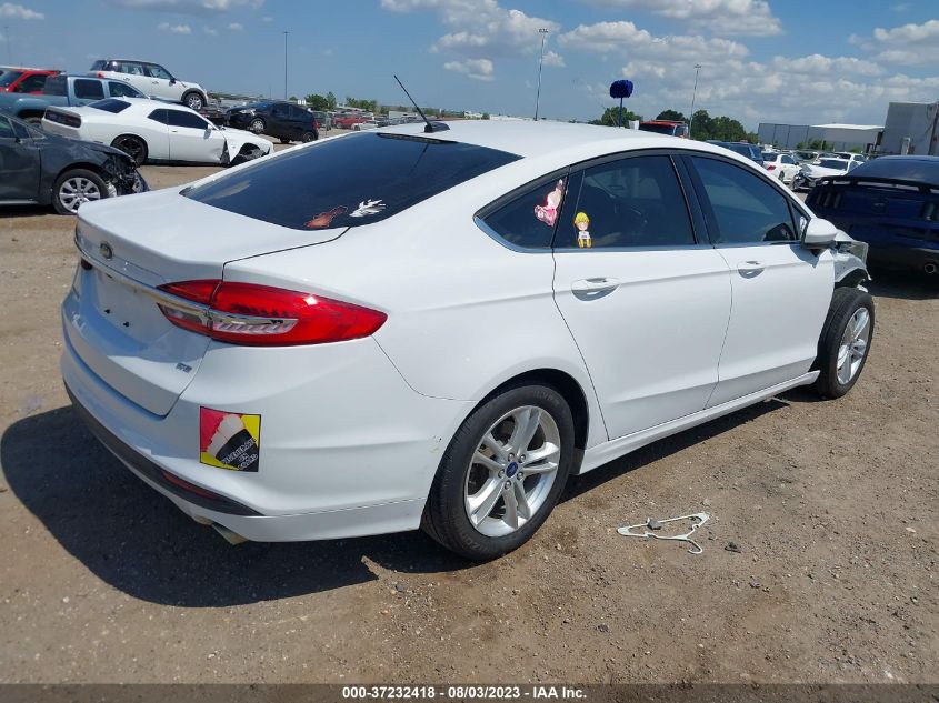 2018 FORD FUSION SE - 3FA6P0H72JR140548