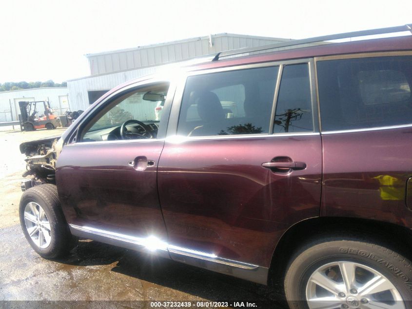 2013 TOYOTA HIGHLANDER - 5TDBK3EH1DS254905