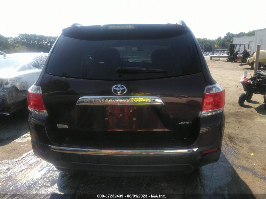 2013 TOYOTA HIGHLANDER - 5TDBK3EH1DS254905