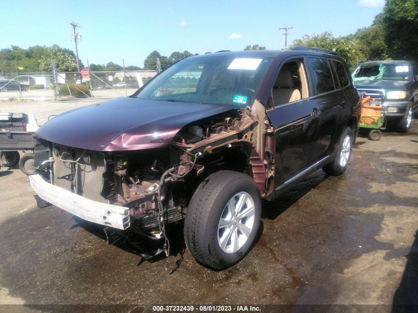 2013 TOYOTA HIGHLANDER - 5TDBK3EH1DS254905