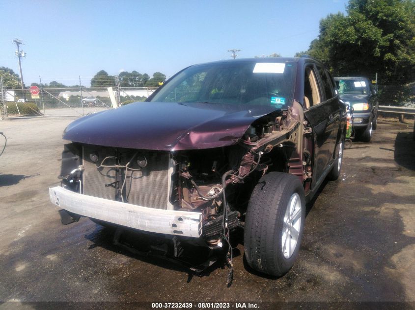 2013 TOYOTA HIGHLANDER - 5TDBK3EH1DS254905