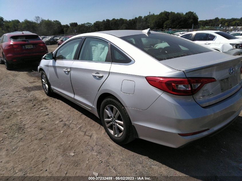 2015 HYUNDAI SONATA 2.4L SE - 5NPE24AF3FH182928