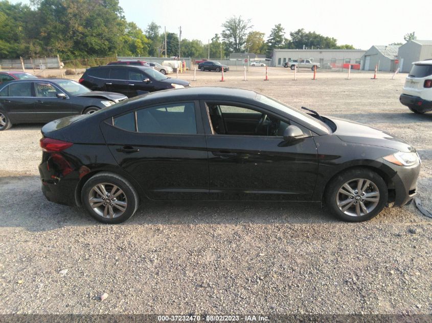 2018 HYUNDAI ELANTRA SEL - KMHD84LF0JU505365