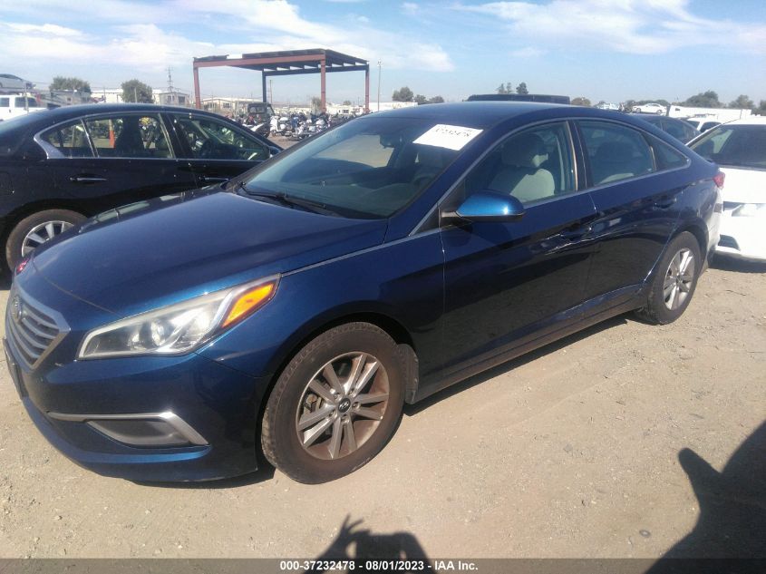 2017 HYUNDAI SONATA SE - 5NPE24AF9HH569888