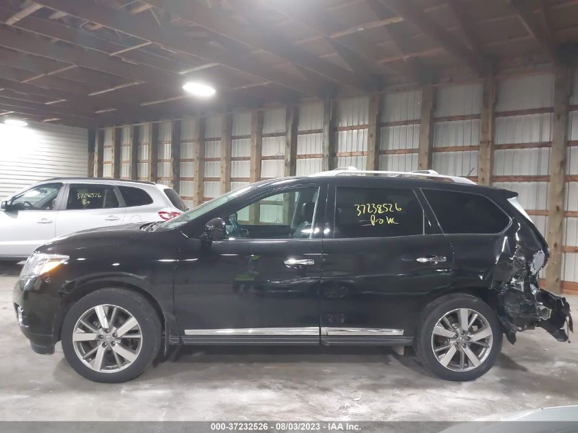 2013 NISSAN PATHFINDER PLATINUM - 5N1AR2MM3DC683329