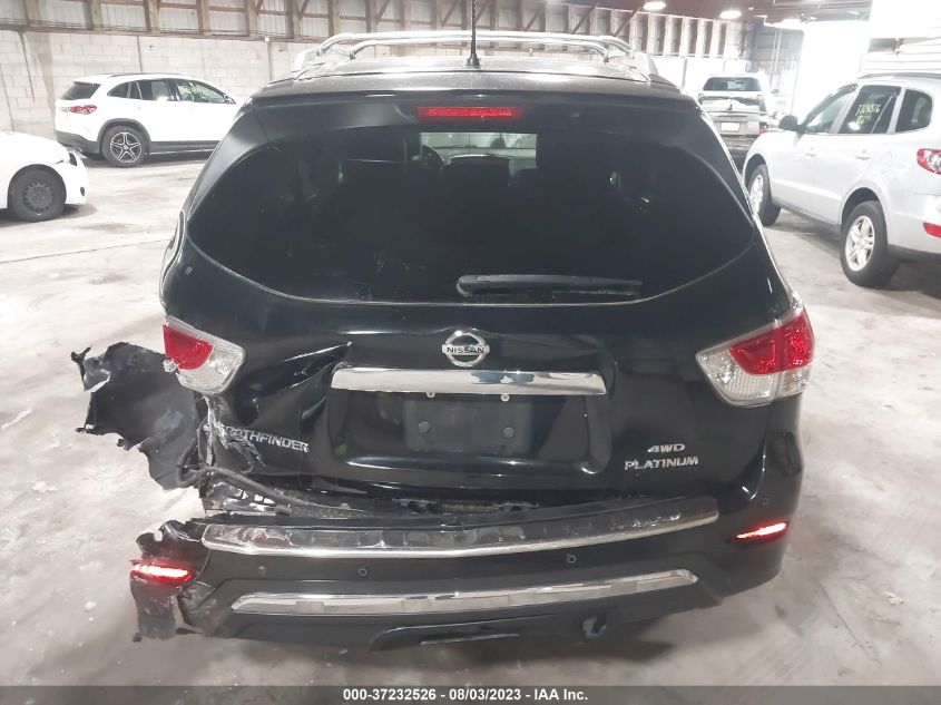 2013 NISSAN PATHFINDER PLATINUM - 5N1AR2MM3DC683329