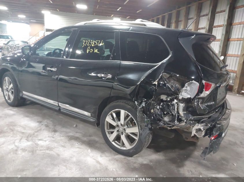 2013 NISSAN PATHFINDER PLATINUM - 5N1AR2MM3DC683329