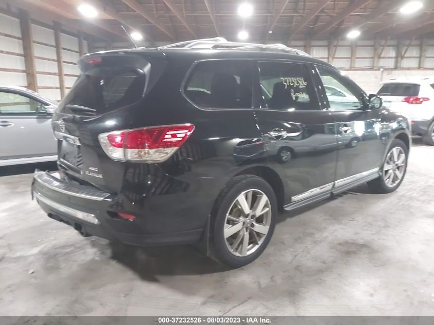 2013 NISSAN PATHFINDER PLATINUM - 5N1AR2MM3DC683329