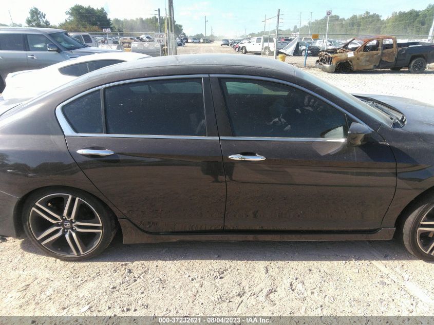 2016 HONDA ACCORD SEDAN SPORT - 1HGCR2F52GA037770