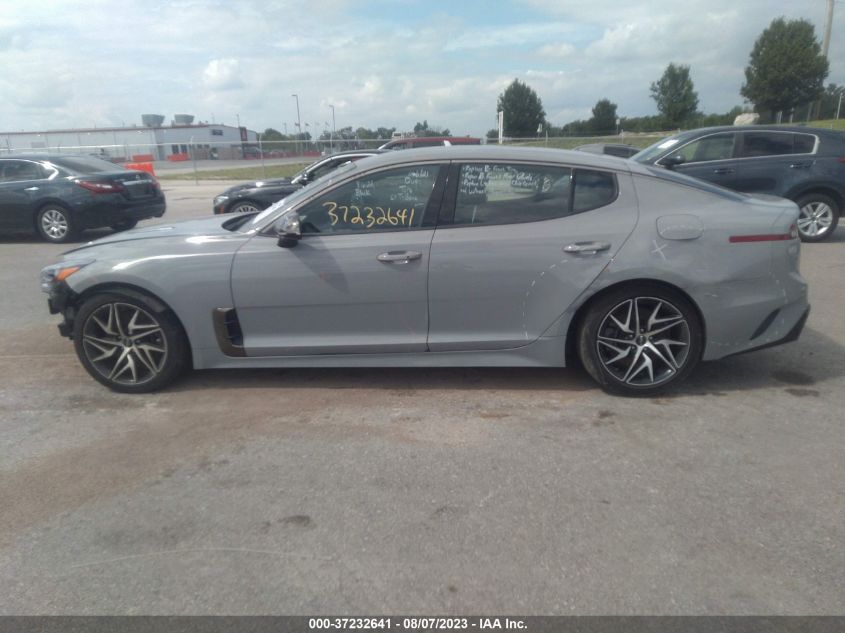 2022 KIA STINGER GT-LINE - KNAE35LD6N6107774