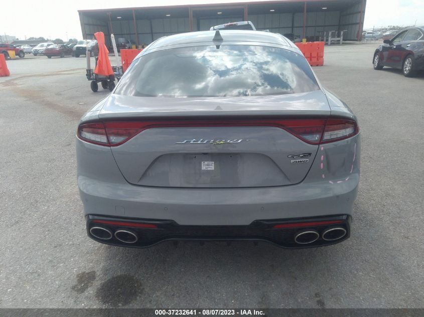 2022 KIA STINGER GT-LINE - KNAE35LD6N6107774