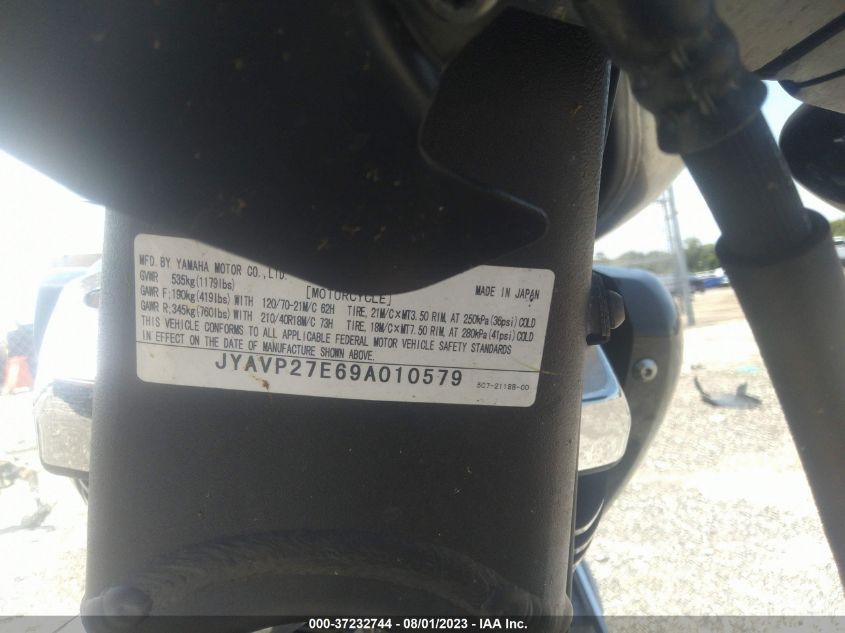 2009 YAMAHA XV1900 CU - JYAVP27E69A010579