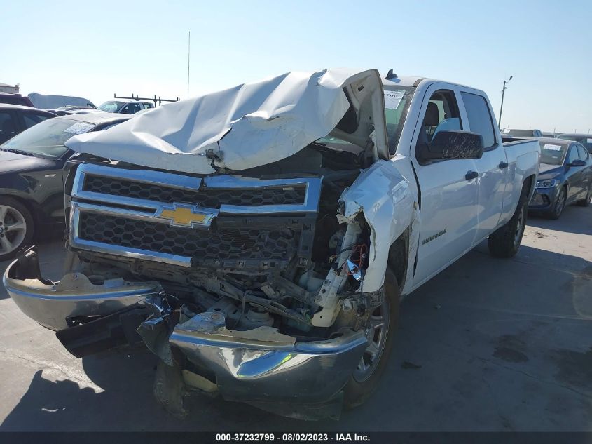 2014 CHEVROLET SILVERADO 1500 WORK TRUCK - 3GCPCPEC7EG344462