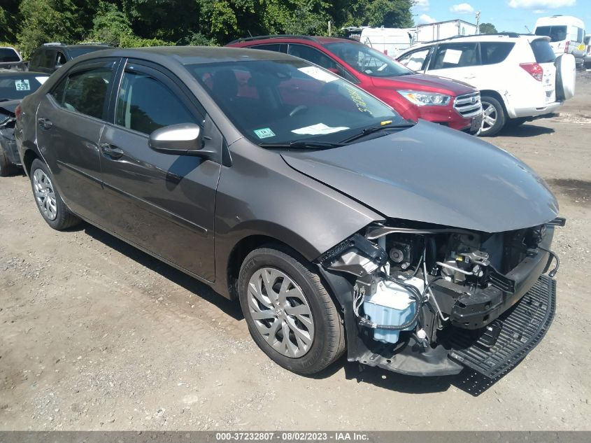 2019 TOYOTA COROLLA L/LE/SE/XLE/XSE - 2T1BURHE1KC164285