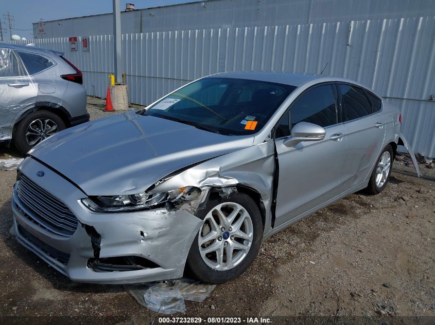 2016 FORD FUSION SE - 1FA6P0H77G5101627