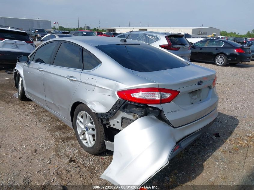 2016 FORD FUSION SE - 1FA6P0H77G5101627