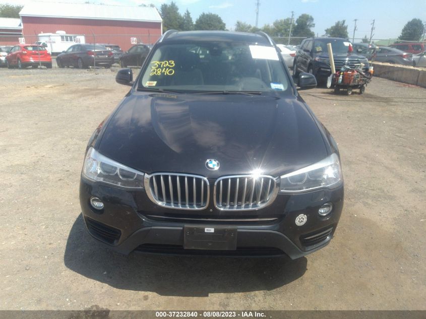 2017 BMW X3 XDRIVE28I - 5UXWX9C32H0W76136