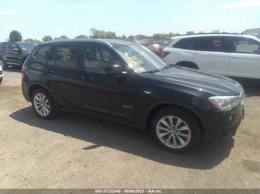 2017 BMW X3 XDRIVE28I - 5UXWX9C32H0W76136