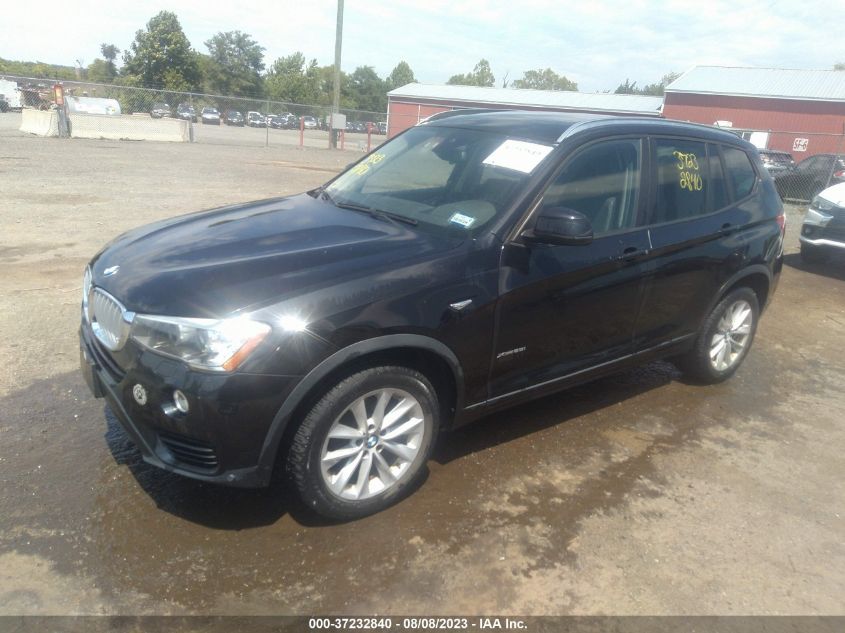 2017 BMW X3 XDRIVE28I - 5UXWX9C32H0W76136