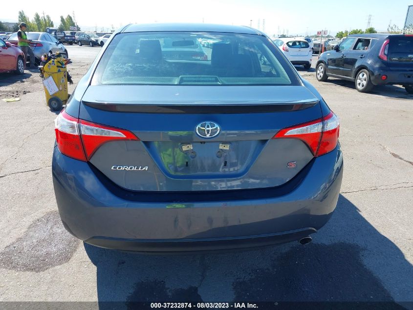 2016 TOYOTA COROLLA L/LE/LE PLS/PRM/S/S PLS - 5YFBURHE8GP494271