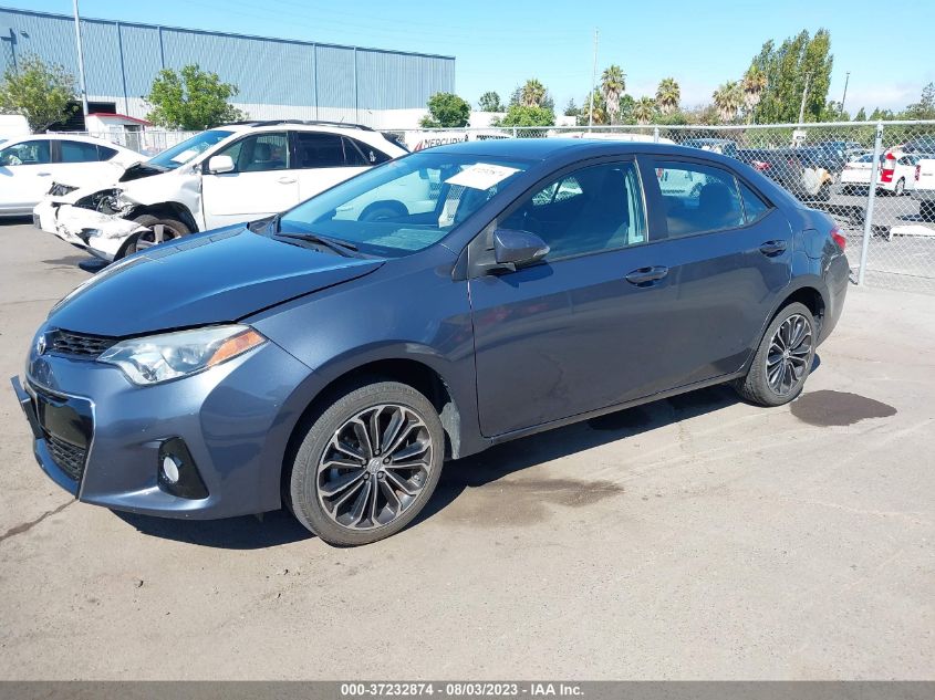 2016 TOYOTA COROLLA L/LE/LE PLS/PRM/S/S PLS - 5YFBURHE8GP494271