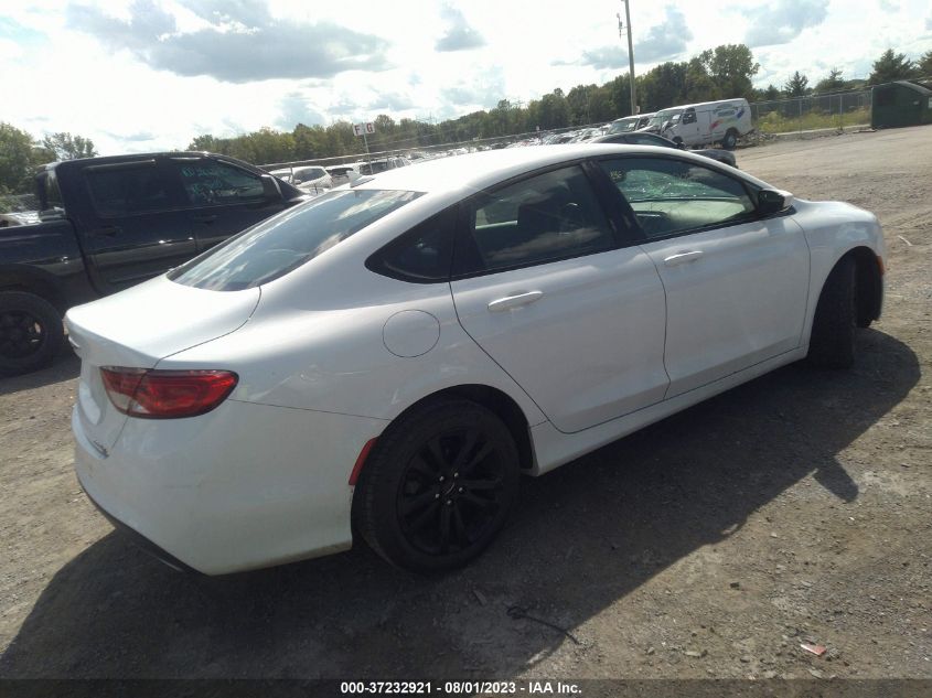 2015 CHRYSLER 200 S - 1C3CCCBB5FN614949