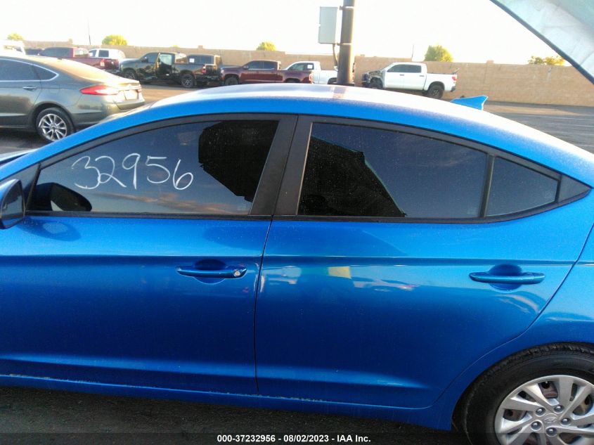 2017 HYUNDAI ELANTRA SE - KMHD74LF2HU354056