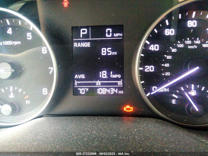 2017 HYUNDAI ELANTRA SE - KMHD74LF2HU354056