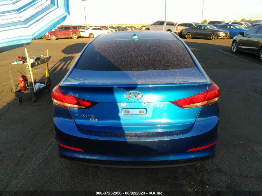 2017 HYUNDAI ELANTRA SE - KMHD74LF2HU354056