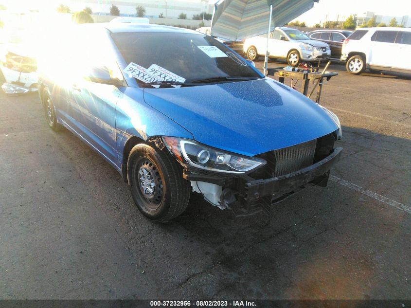 2017 HYUNDAI ELANTRA SE - KMHD74LF2HU354056