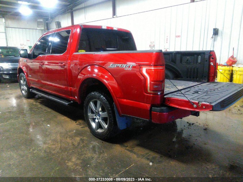 2015 FORD F-150 XLT/XL/LARIAT/PLATINUM - 1FTEW1EG0FKD09397