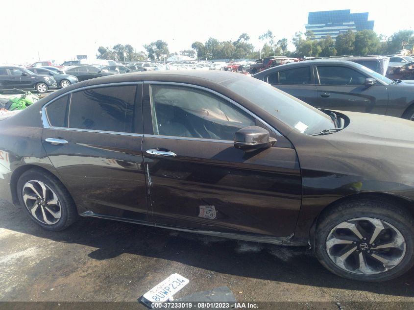 2017 HONDA ACCORD SEDAN EX - 1HGCR2F74HA218582