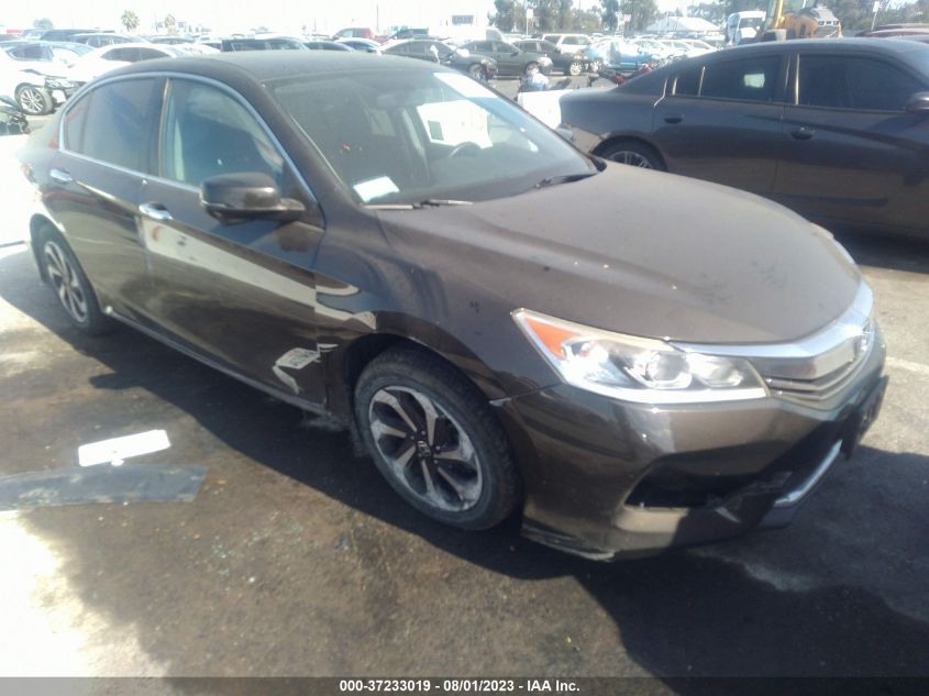 2017 HONDA ACCORD SEDAN EX - 1HGCR2F74HA218582