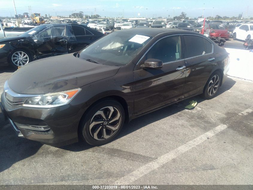 2017 HONDA ACCORD SEDAN EX - 1HGCR2F74HA218582