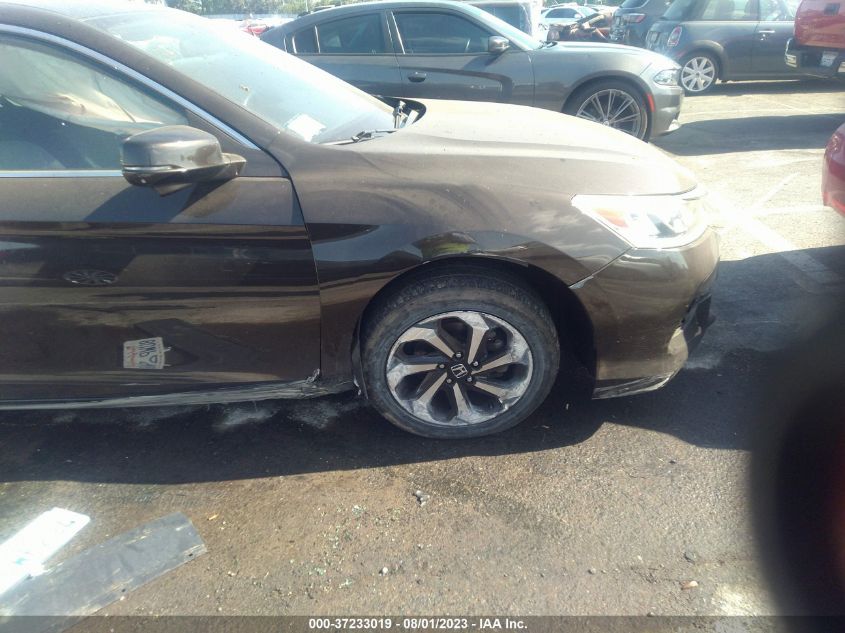 2017 HONDA ACCORD SEDAN EX - 1HGCR2F74HA218582