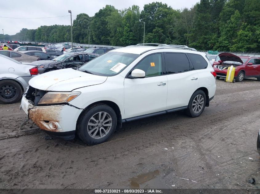 2015 NISSAN PATHFINDER S - 5N1AR2MN4FC664624
