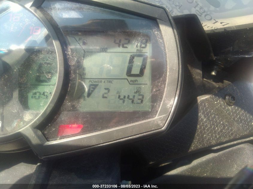 2019 KAWASAKI ZX636 K JKBZXJH1XKA001360