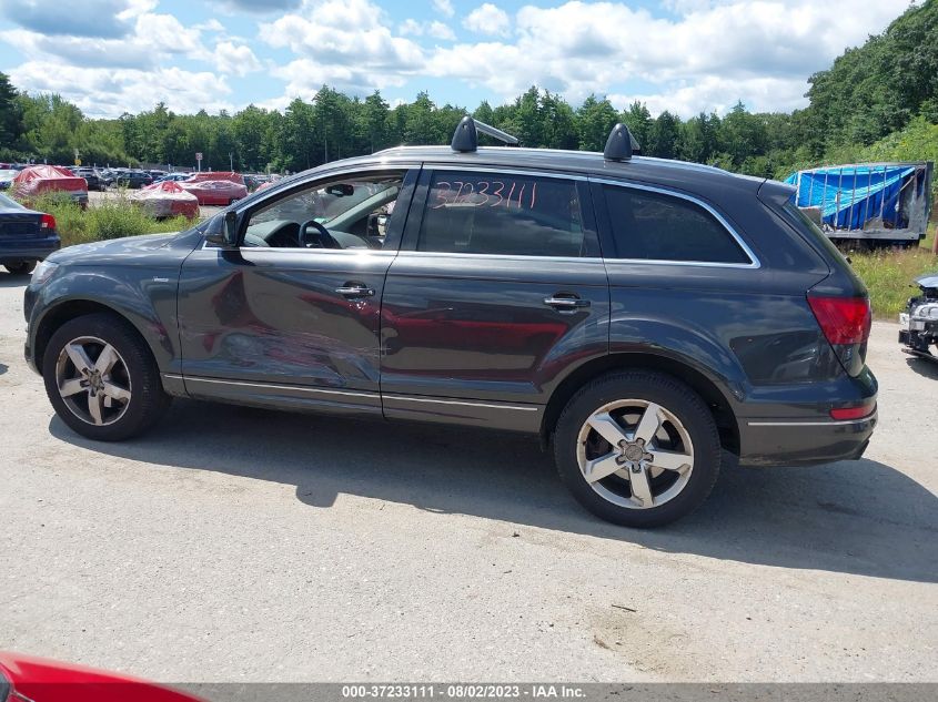 2014 AUDI Q7 3.0T PREMIUM PLUS - WA1LGAFE1ED018325