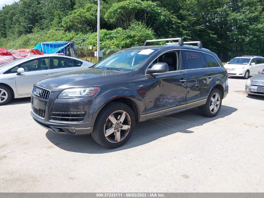 2014 AUDI Q7 3.0T PREMIUM PLUS - WA1LGAFE1ED018325