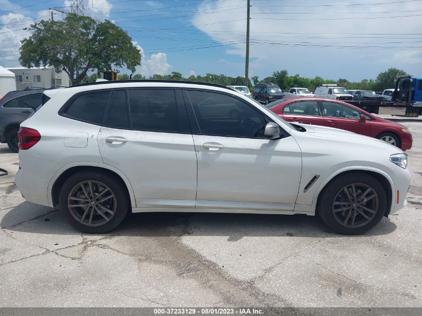 VIN 5UXTS3C56K0Z04601 2019 BMW X3 XDRIVEM40I