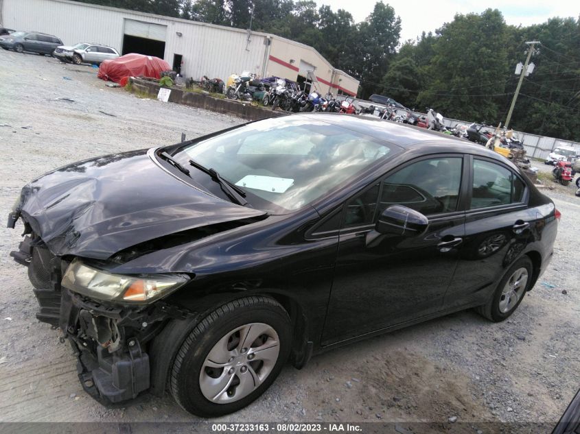 2014 HONDA CIVIC SEDAN LX - 19XFB2F52EE038430