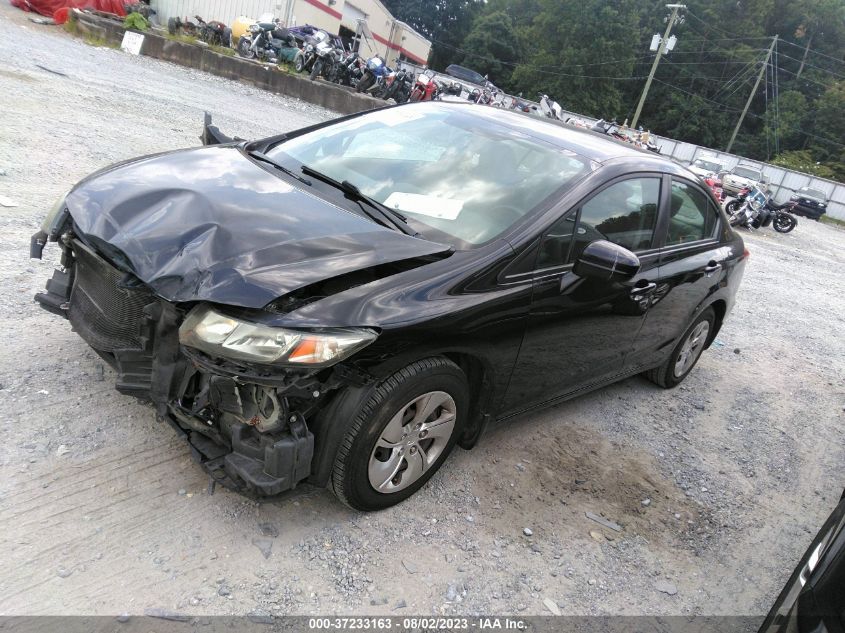 2014 HONDA CIVIC SEDAN LX - 19XFB2F52EE038430