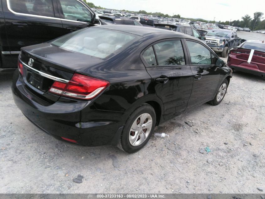 2014 HONDA CIVIC SEDAN LX - 19XFB2F52EE038430