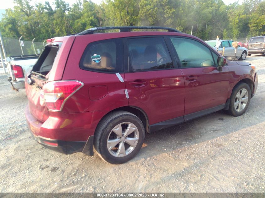 2015 SUBARU FORESTER 2.5I PREMIUM - JF2SJADC4FH814745