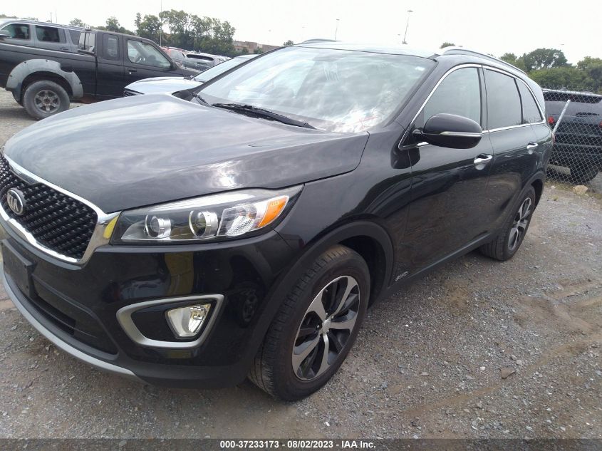 2016 KIA SORENTO EX - 5XYPHDA15GG041654