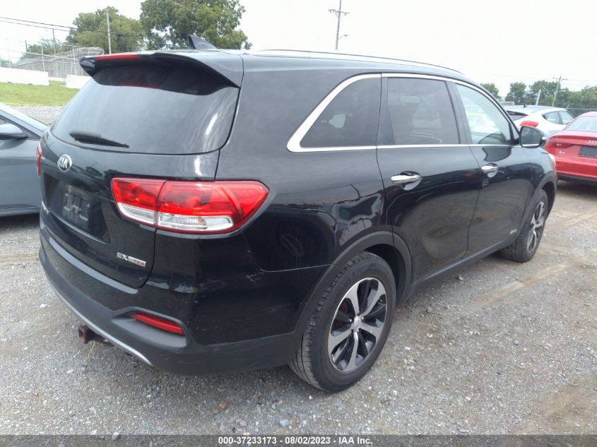 2016 KIA SORENTO EX - 5XYPHDA15GG041654